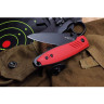 Нож MR BLADE SHOT BLACKWASH RED MB220